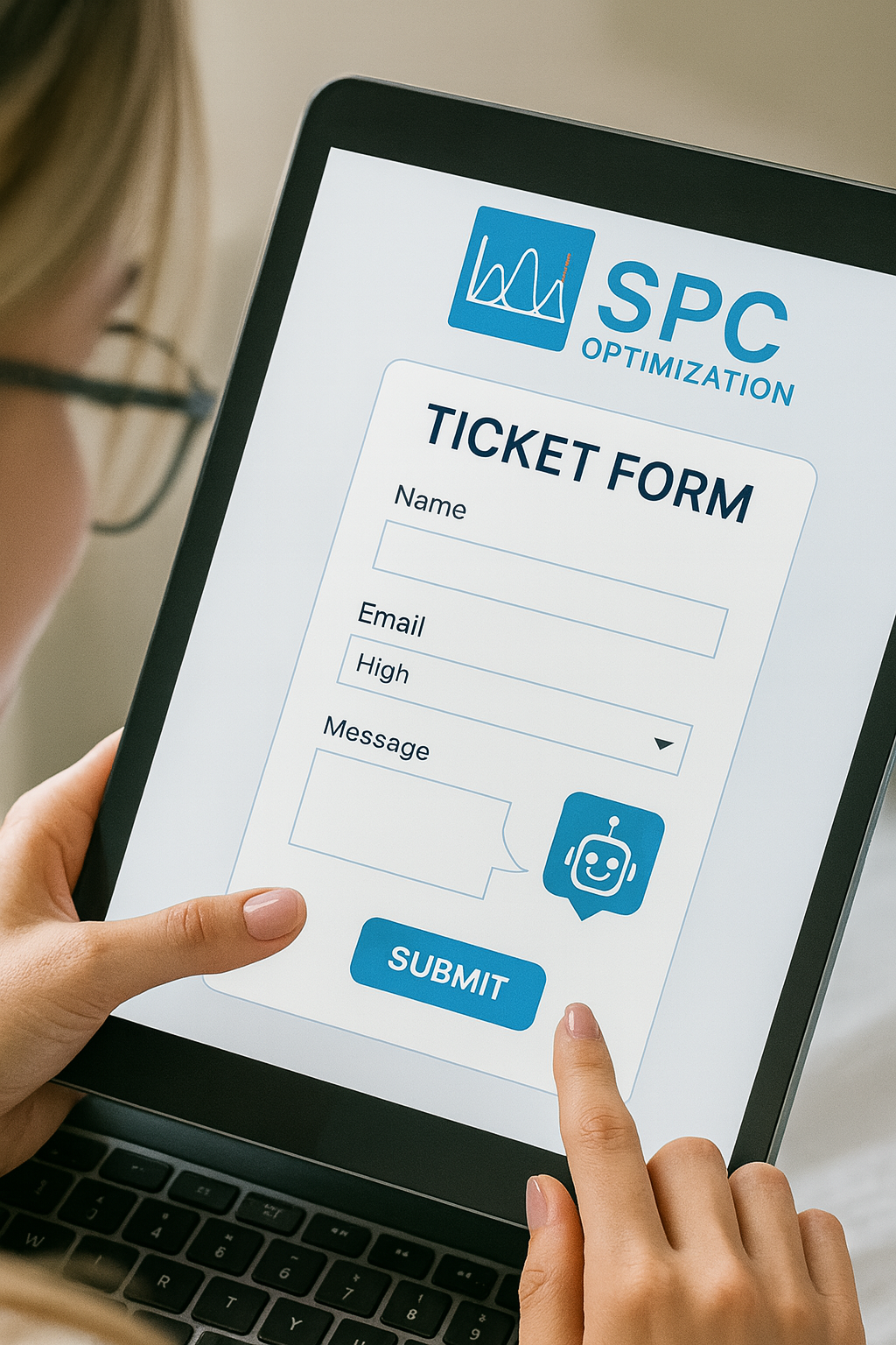 Sistema de Tickets, Power BI y Agente IA de SPC Optimization